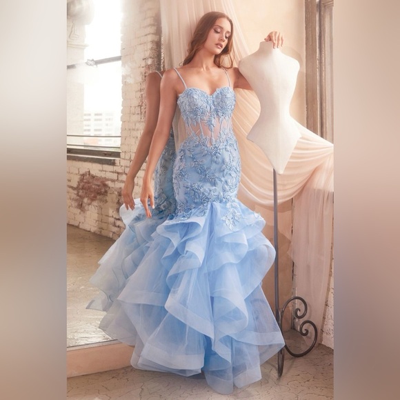 Sherri Hill Dresses & Skirts - NWT MERMAID FLORLA LACE GOWN